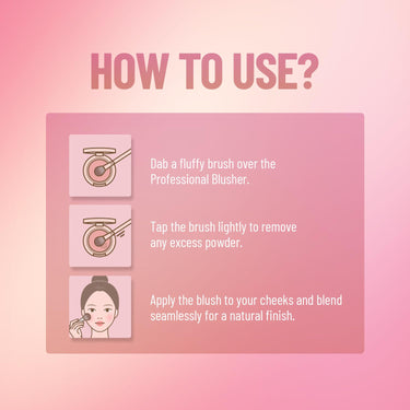 Swiss Beauty Professional Blusher with highly blendable shades | Pigmented Blusher for a Natural Flush | Shade-03, 6gm|